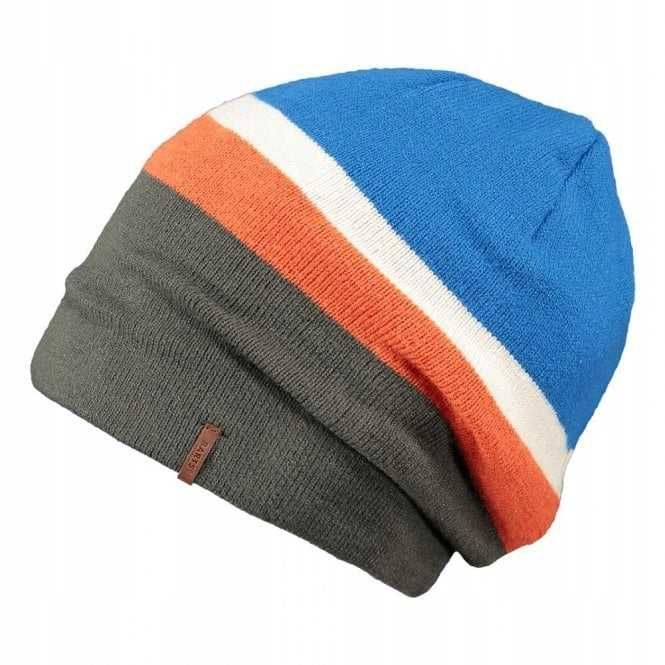 BARTS Czapka Jispen Beanie – sportowa czapka retro, szara