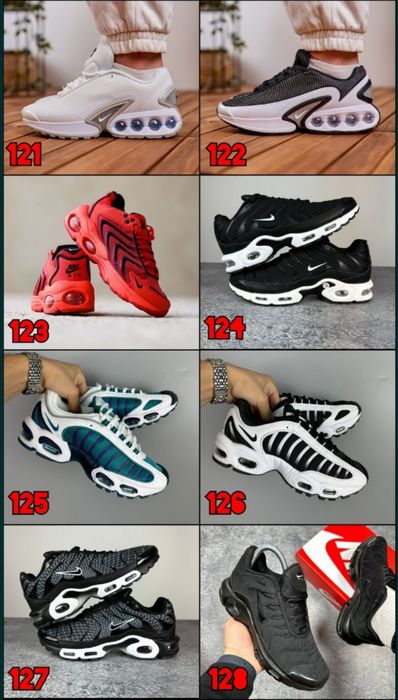 ПОНАД 100 КОЛЬОРІВ‼️ Кросівки Nike Air Max TN, DN, TW, Drift / 36-46, Унісекс, ПРЕМІУМ