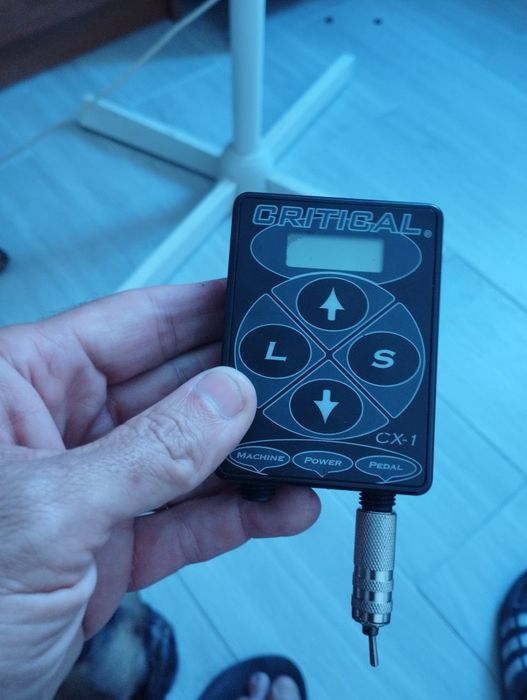 Máquina de tatuar dragon fly e fonte critical