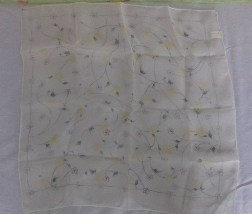 Chusta/szal 95 cm x 24 cm + chusteczka 44 cm x 45 cm -NOWE