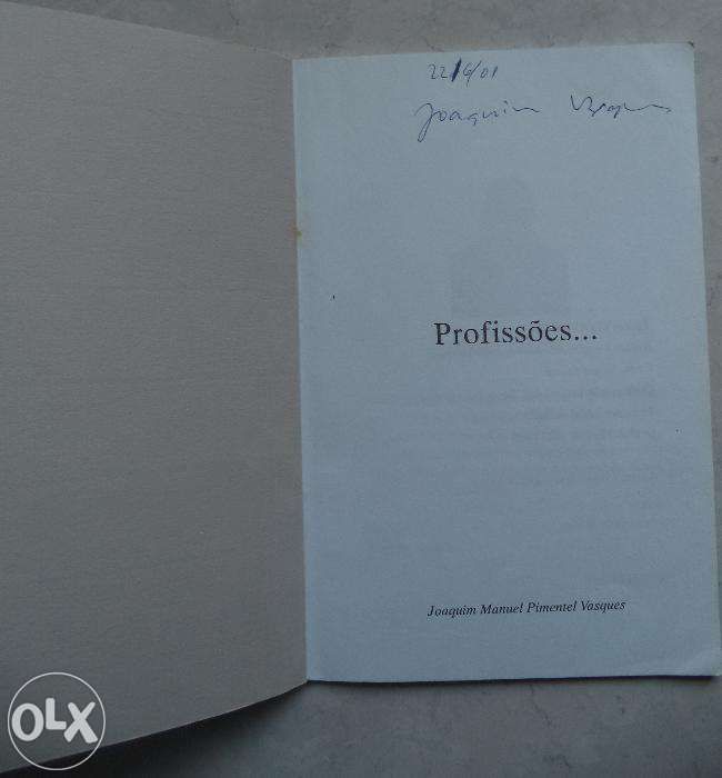 "Profissões" poesia sobre cada profissão