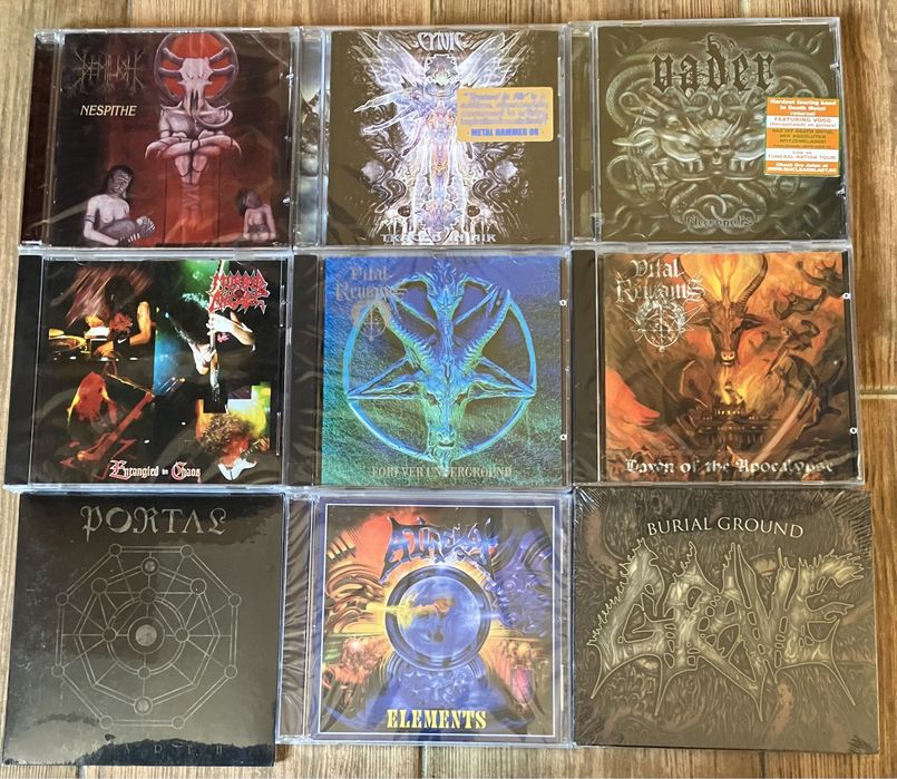 Morbid Angel, Deicide, Dismember, Terrorizer, Vader, Entombed, Cynic