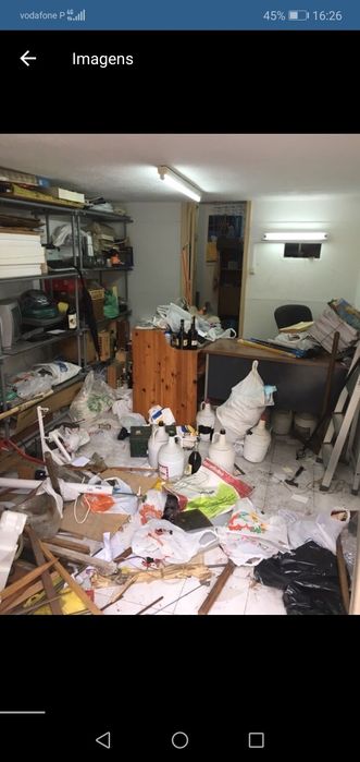 recolhas, limpezas arrumações