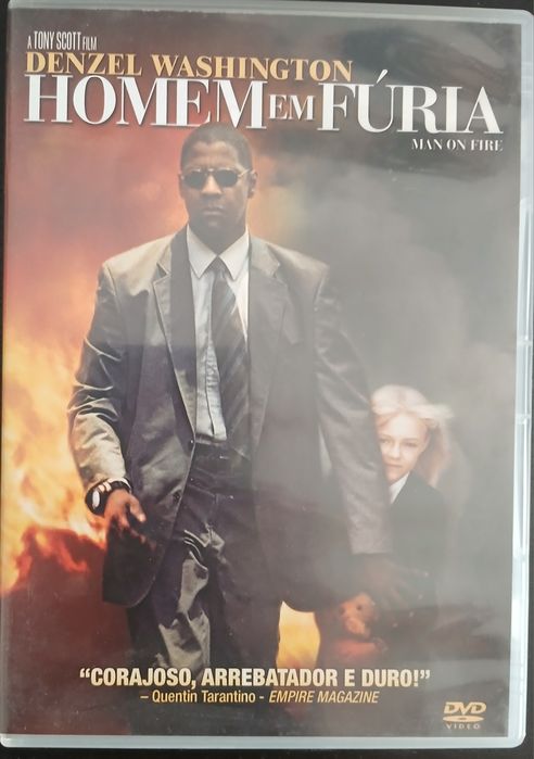 DVD Homem em Fúria com Denzel Washington