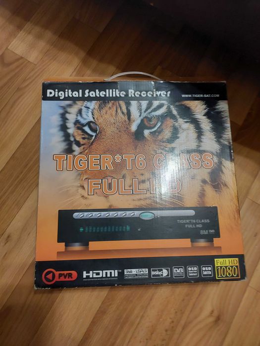 ресивер спутниковый TIGER T6 CLASS FULL HD 8M