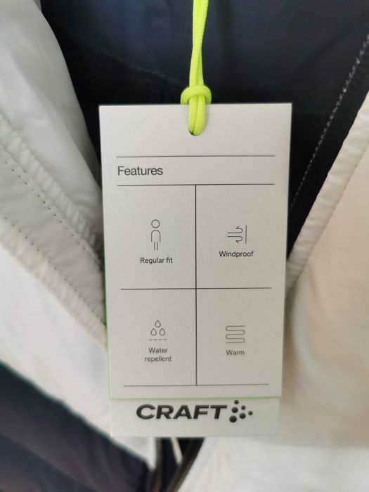 Casaco de penas CRAFT novo - M