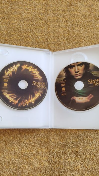 O senhor dos anéis - A irmandade do anel 2 DVDs
