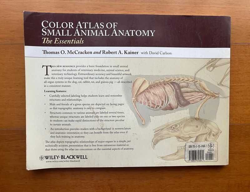 Color Atlas Of Small Animal Anatomy