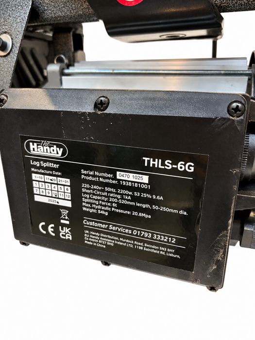 Łuparka elektryczna do drewna The Handy THLS-6G – 6 ton