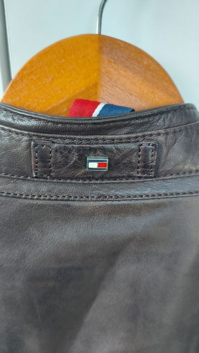 kurtka męska Tommy Hilfiger ze skóry naturalnej rozm. M