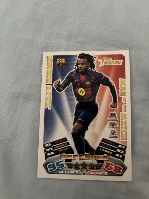 Karty piłkarskie topps