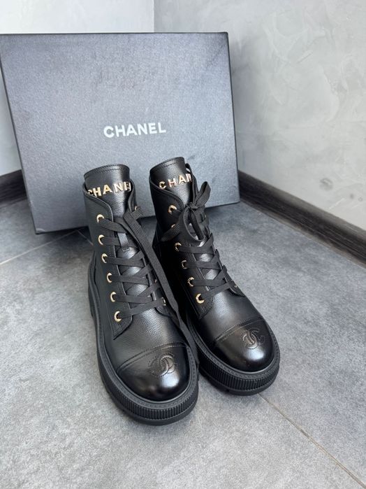 Botki Chanel! Skóra! Premium jakość! Od ręki 36-41 Wawa