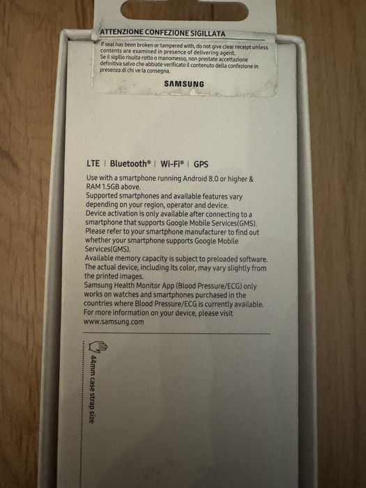 Smartwatch Samsung Watch 5 LTE 44mm