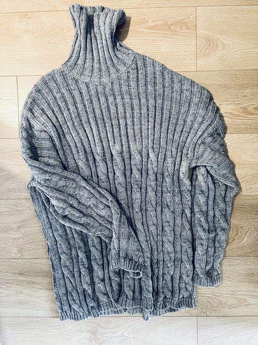 Golf Seaside Tones szary warkocz bawełna 100%
