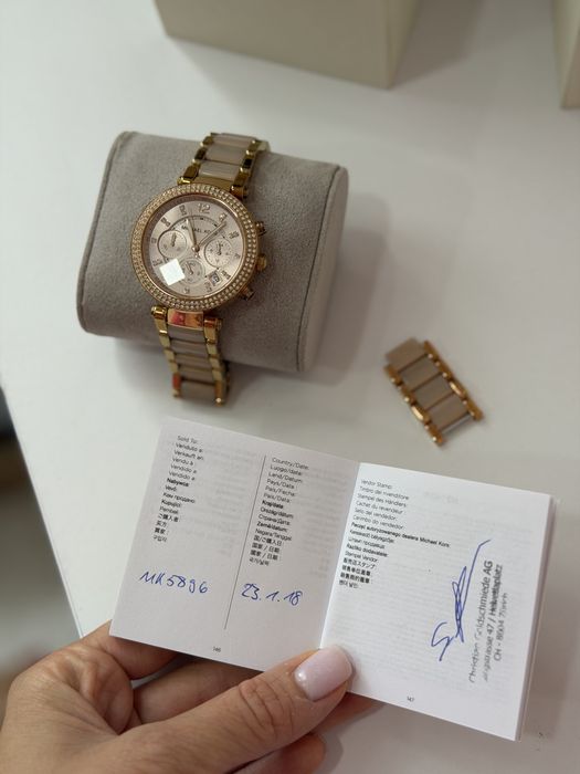 Оригінальний годинник Michael Kors MK5896 з коробкою та документами