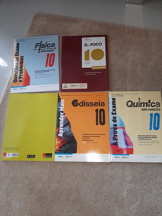 Cadernos de atividades 10° ano CT
