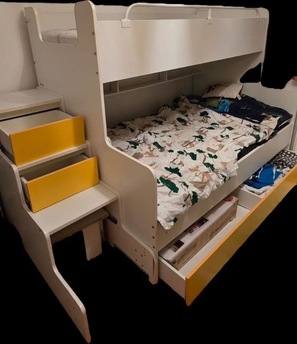 Łóżko piętrowe z materacami REZERWACJA