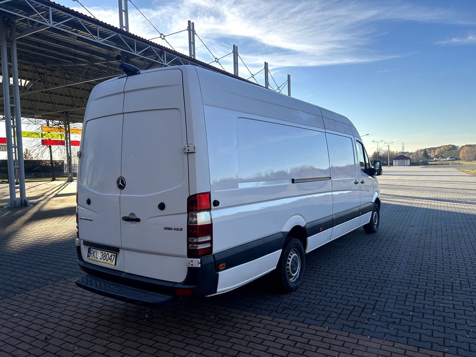 WYNAJEM Busa 3 os. Blaszak 4,7m Mercedes Sprinter 906 LONG L4 H2