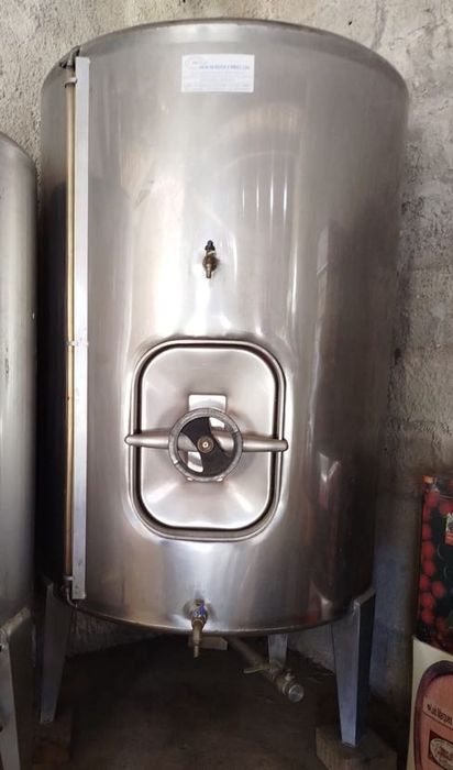 Cuba de inox 1000L