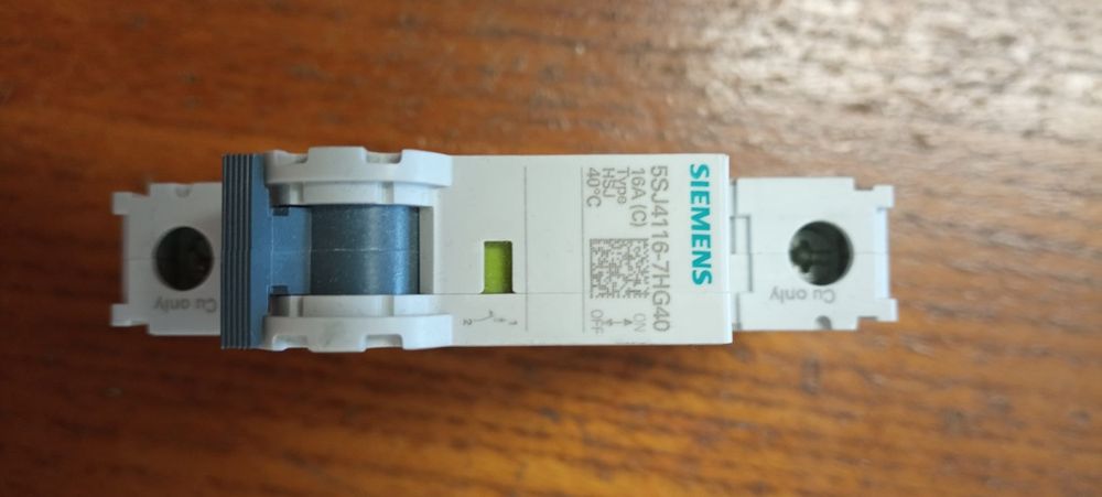 Siemens conjunto de disjuntores 1P 16A