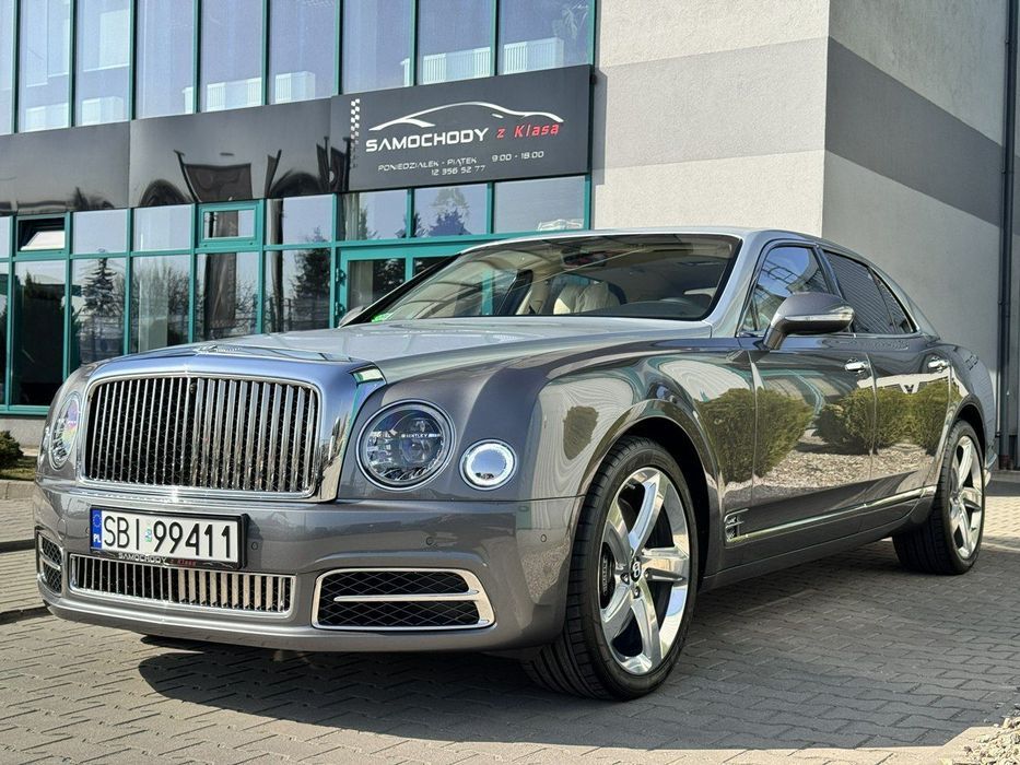 Bentley Mulsanne Speed V8. Nowy. Jedyny W Polsce.
