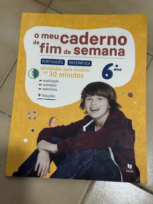 Livros fichas 6 amo caderno fim de semana