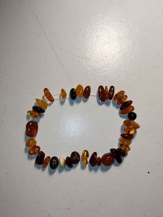 Bransoletka bursztyn baltycki