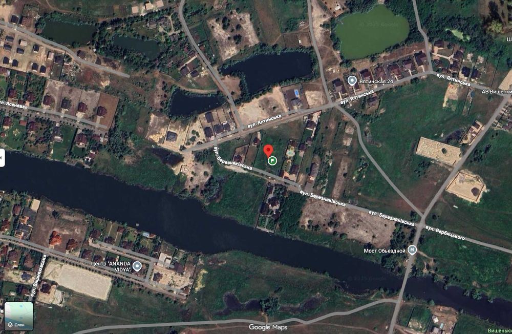 Земельна ділянка 15 соток в Вишеньках під забудову.