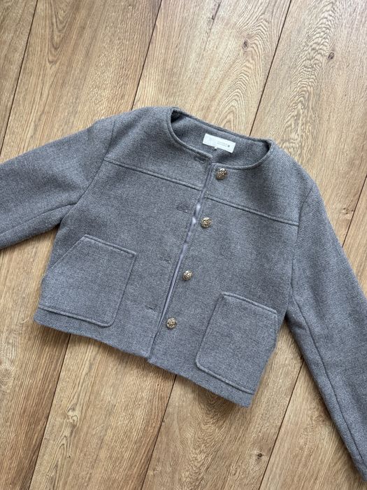 Укорочений піджак zara
