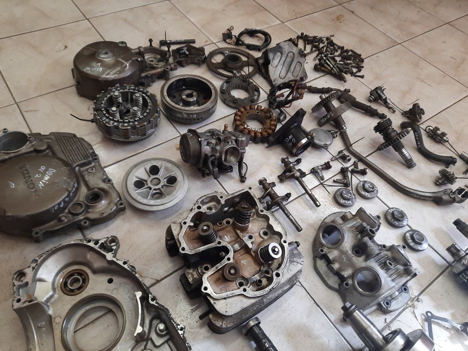 Honda dominator 650 nx silnik części wał iskrownik magneto kartery