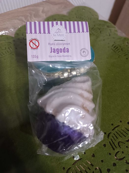 Mydełko glicerynowe Jagoda.