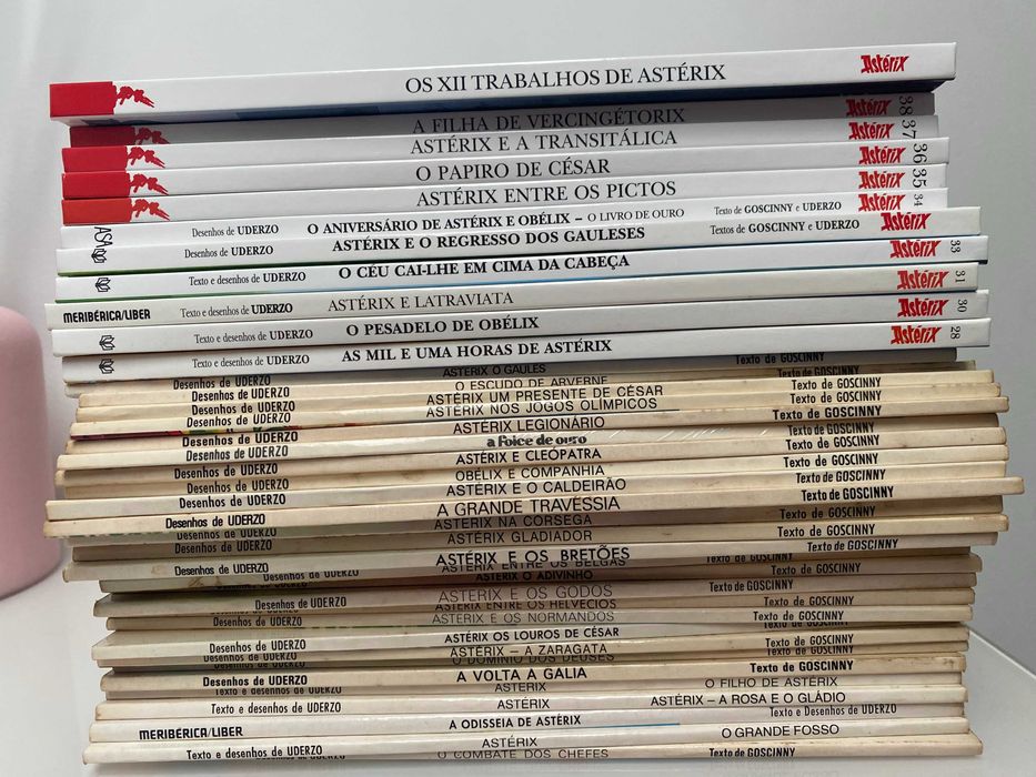 Colecção Livros BD Astérix e Obélix