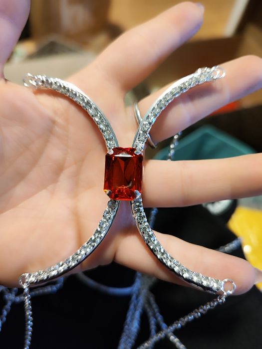 Biustonosz , ozdoba na dekolt bikini