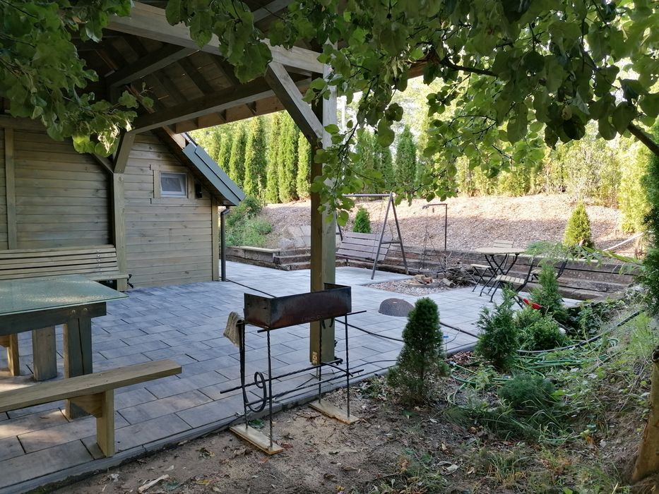 Atrakcyjny Domek  noclegi  jaccuzi, sauna. Strzelnica, sauna,, rowery
