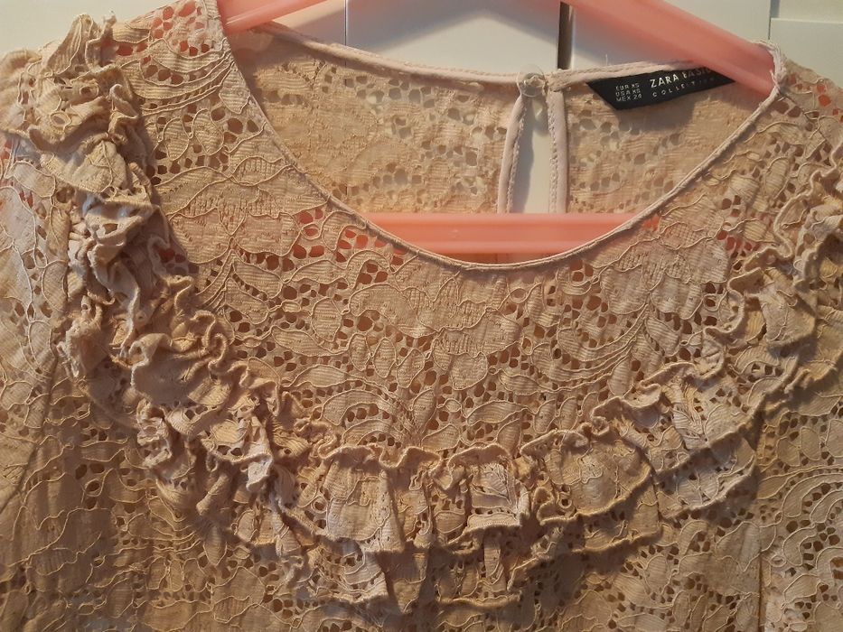 Zara, bluzka koronkowa, rozm.XS