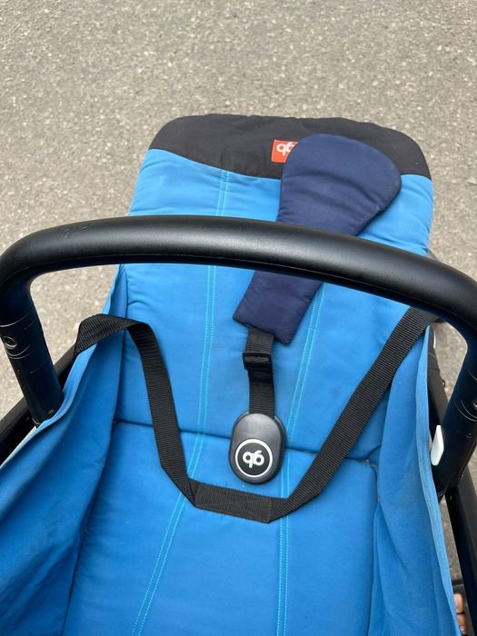 Візочок коляска Qbit + , синя