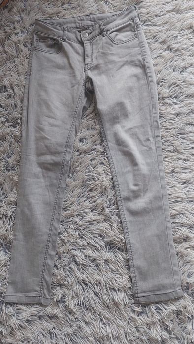 Серые джинсы Mango S /36