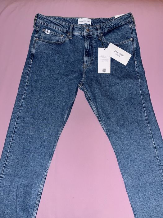 Wyprzedaż spodnie męskie Calvin Klein Jeans.