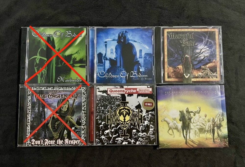 Children Of Bodom 6枚& SINERGY 3枚 CDセット Children Of Bodom 6枚