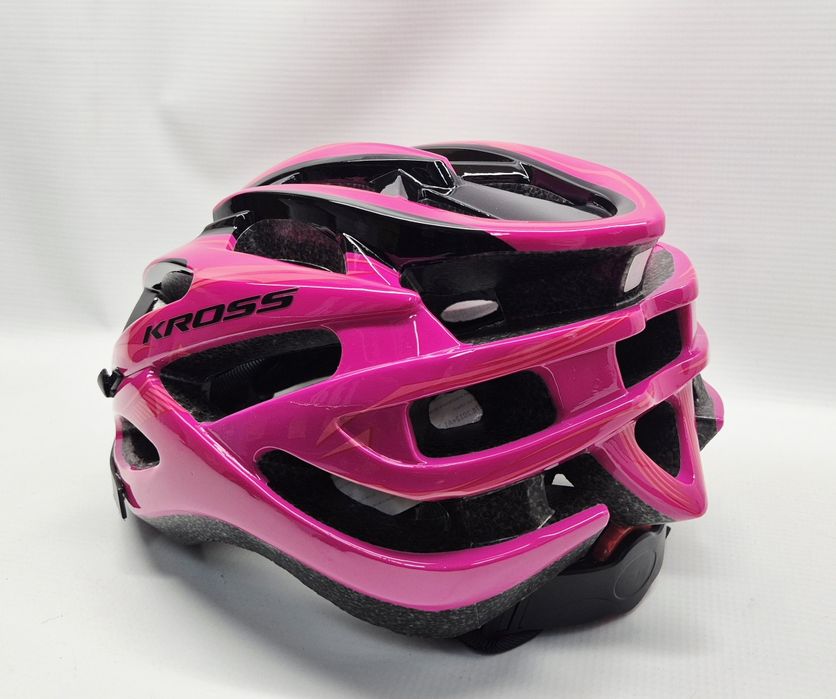 Kask rowerowy KROSS LAKI PINK, Komis Jasło Czackiego