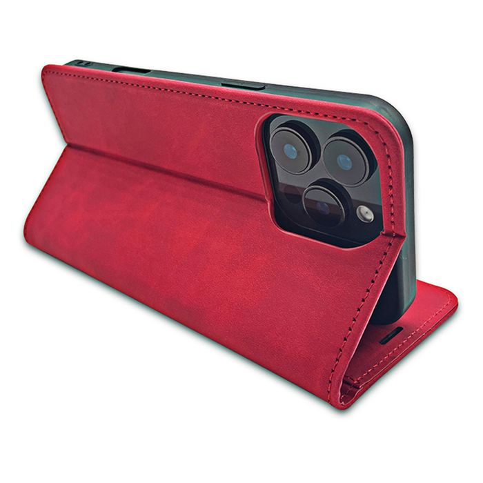 Etui Smart Suede do Samsung Galaxy A57 5G czerwone