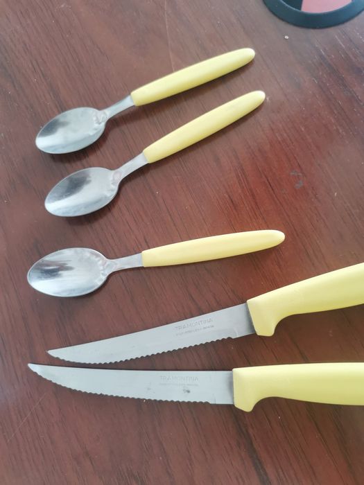 Talheres usados diversos