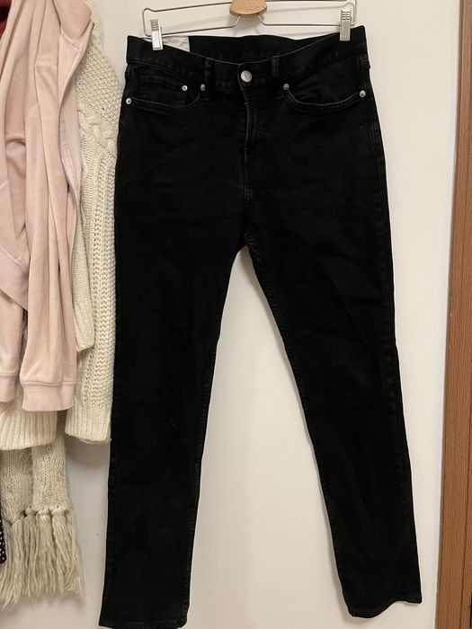 Jeansy slim fit H&M damskie 40