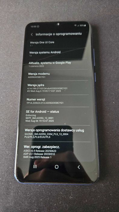 Smartfon Samsung Galaxy A03 4/64GB Android 13