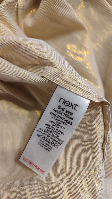 сукня , плаття next для дівчинки 5-6 років