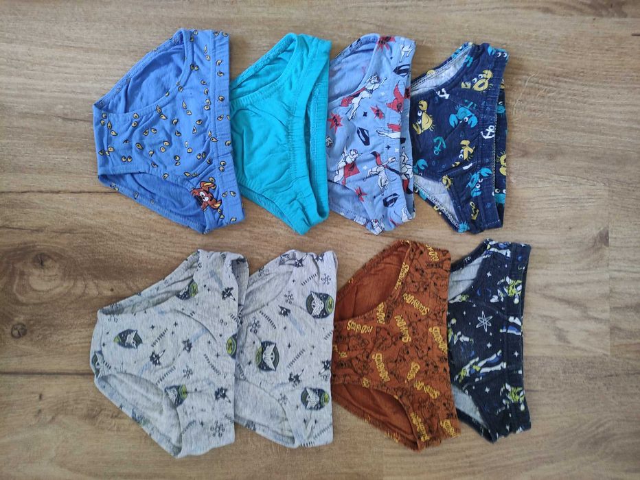 Majtki Bielizna Slipy dla chłopca rozmiar 92-98