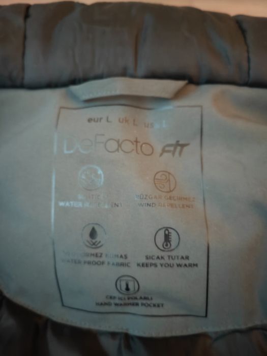 Куртка зимова Defacto fit, розмір L