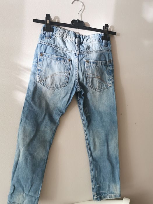 Spodnie chłopięca jeans 128