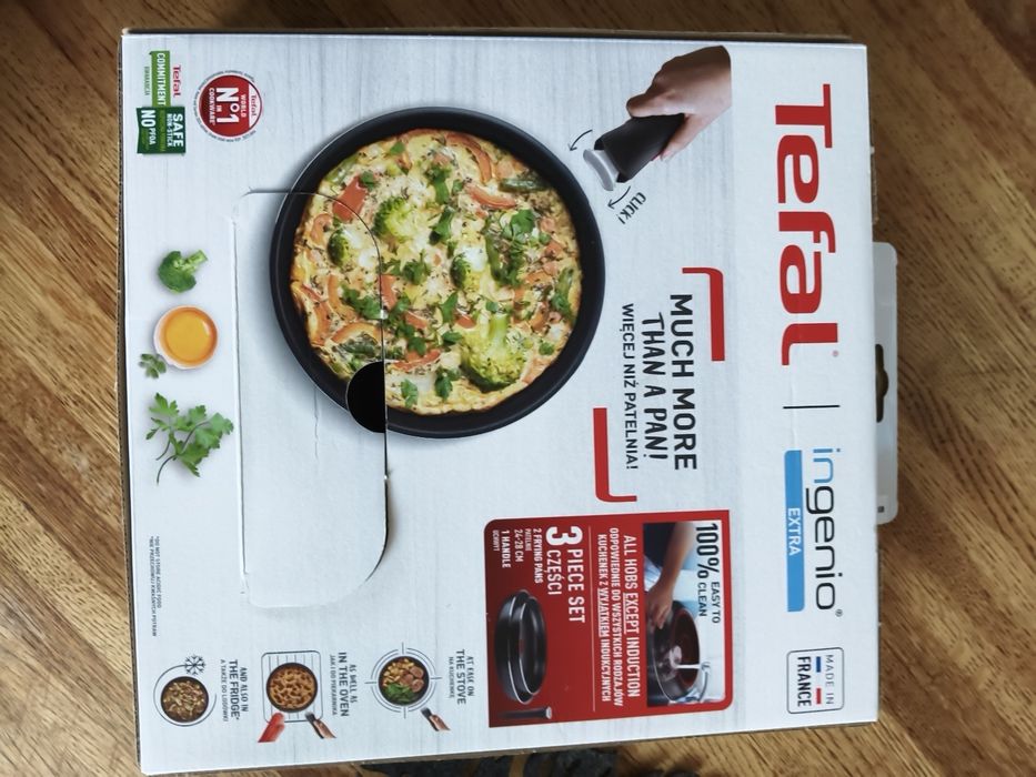 Patelnie Tefal z rączką