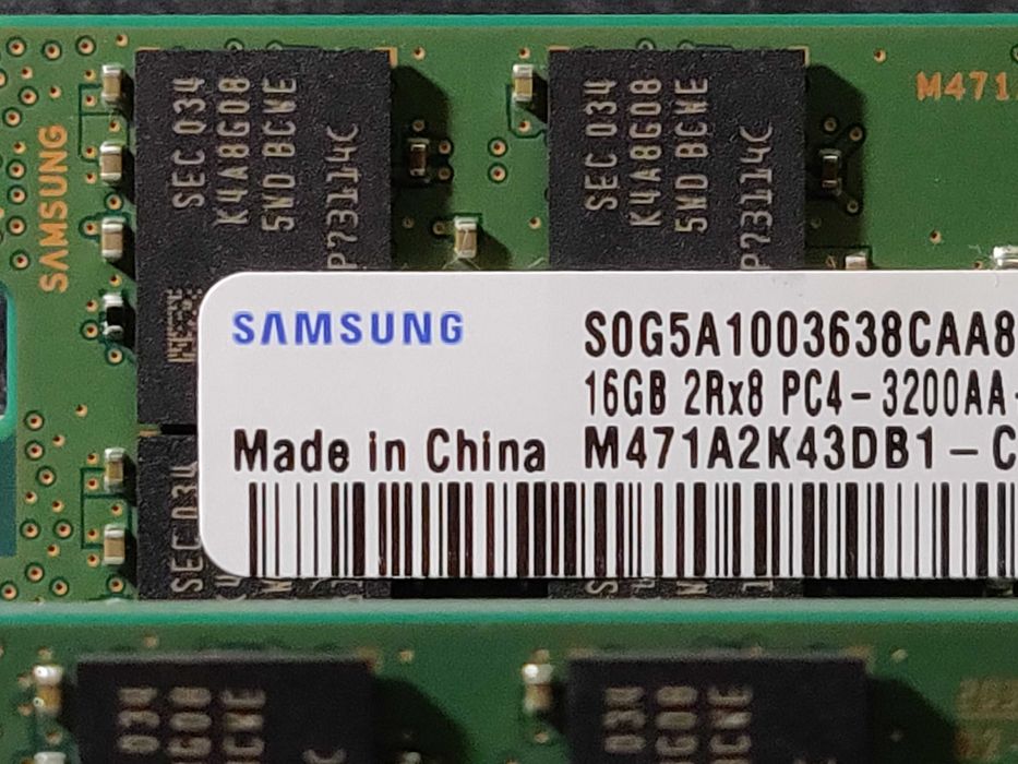 Память Samsung 16GB x 2 SO-DIMM DDR4 3200 MHz (32GB)